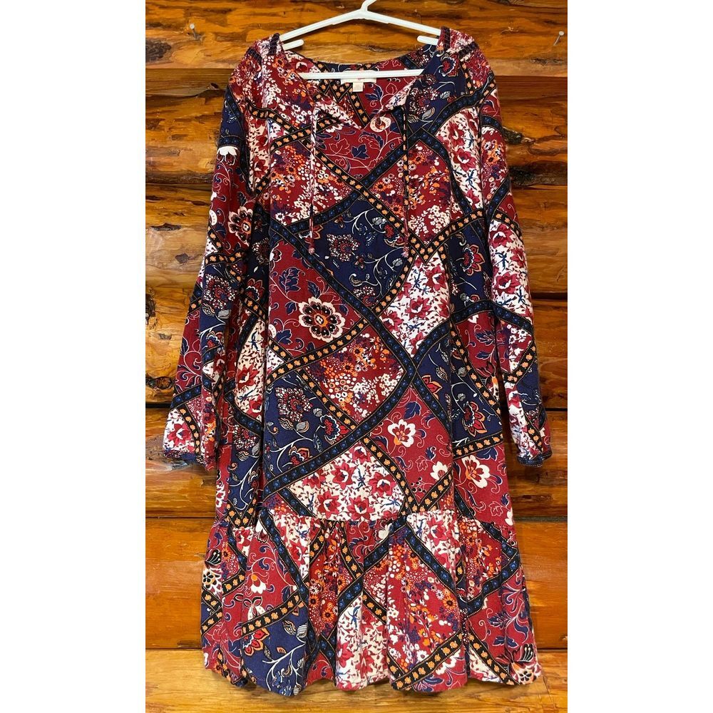 GB Girls Paisley Print Dress Size XL